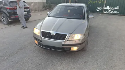  3 سكودا نيو موديل 2008ديزل _ماتور 1900تربوا_غيار عادي فحص نظيف وسعرحرق كاش وقت المعاينة قطارة سوللر
