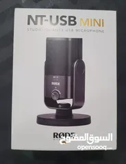  7 مايكروفون احترافي بأقل سعر و أعلى جودة - جديد - RODE NT-USB MINI رود ميني
