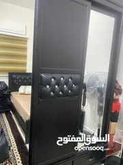  1 غرفه نوم خشب لاتيه مع فرشه