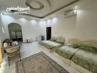  2 غرفة مفروشه للايجار  bedroom rent