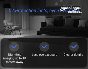  3 كاميرة مراقبة حديثة ليليةH6c