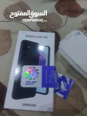  3 تلفون سامسونج a55 وكاااله بالكرتونه