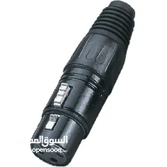  8 جكات مونو /XLR /AUX /RCA