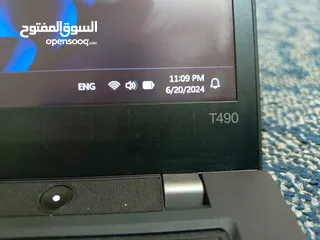  4 لابتوب لينوفو ثينك باد T490 / إنتل كور آي 7 الجيل 8 / الشاشة لمس  التواصل عبر الواتساب فقط