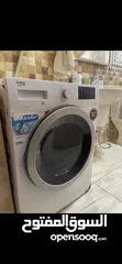  22 غسالة ونشافة بيكو اتوماتيكيه سعه 8 كغم Beko للبيع غسالة بحالة جيدة تعمل بكفاءة عالية مع تنشيف