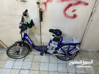  2 دراجة كهربائي