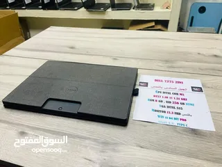  12 DELL 7275 CPU CORE M5 6 TH RAM 8 GIGA DDR4 SSD 256 GIGA MON 14.0 FHD جهاز لمس ويدعم الفك وبمضان شهر