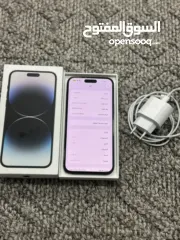  3 iPhone 14 Pro Max  256 جيجا  بطارية 90  مش مفتوح ولا مصلح