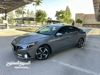  9 هنداي إلنترا هايبرد 2022 ليميتد أعلى صنف  بحال الوكالة جمرك من يوم