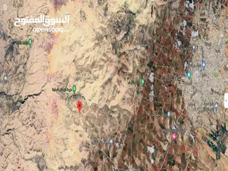  23 مادبا ماعين قطعة أرض زراعية مميزة مطلة على البحر الميت والضفة الغربية بمساحة 21 دونم