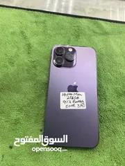  1 iPhone 14 Pro Max 256GB purple used for sale