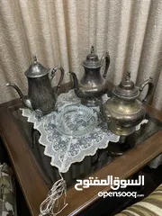  17 نحاسات و فضه للبيع