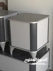  11 طاولات وسط خشب ودهان الون اختياري مكون من ثلاث قطع تفصيل حسب المقاس