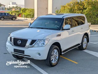  2 NISSAN PATROL 2012 BIG ENGINE ORIGINAL PAINT ACCIDENT FREE