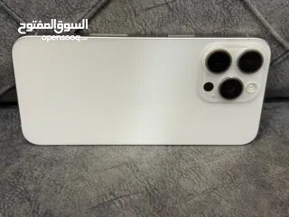  3 IPHONE 15 PRO MAX, White Titanium, BATTERY 86%