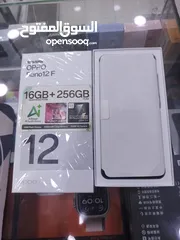  2 جهاز اخو الجديد 256g 16ram Oppo reno 12f  كامل اغراضو
