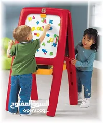  2 لوح وجهين كتابة و مغناطيس.