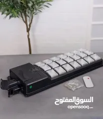  2 كشاف طاقة شمسية 500 واط فعلي   يعمل لمدة 10 ساعات متواصلة   خلية طاقة شمسية حجم كبير  ريموت تحكم