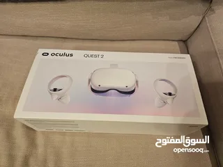  2 Oculus Quest 2 like new - hardly ever used with Games-الرجاء استخدام الواتس اب فقط - السعر نهائي