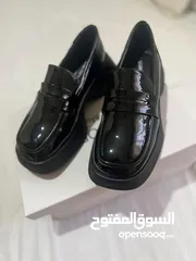  2 حذاء اسود جديد 36