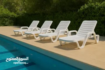  13 اطقم وكراسي مسبح خارجية بتصاميم وخامة مميزة