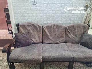  1 كنب موريس مستعمل للبيع..  7 مقاعد