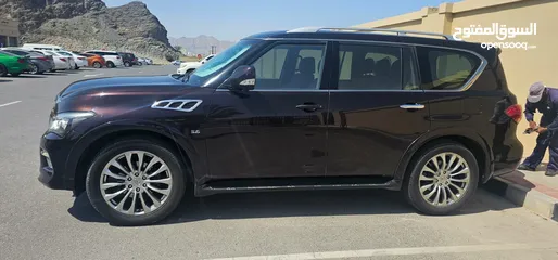  1 Infinity 2017 QX80 Oman Car with service history