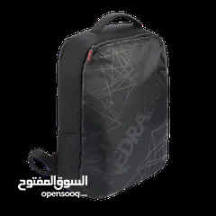  2 Redragon GB-76 Travel Laptop Backpackشنطة لابتوب ريدراجون