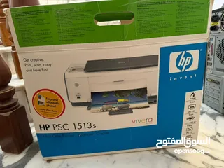  1 طابعة HP psc 1513s