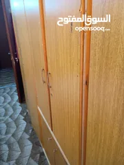  5 غرفه نوم تفصيل مستعمل مضروبه  زان بالإضافة إلى تخت مفرد مستعمل مع كرسي و شماعه خشب لاتيه18 اندونيسي