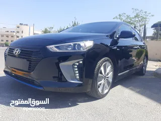  19 هيونداي ايونيك هايبرد استخدام شخصي فل مع فتحه موديل 2019 بسعر مناسب