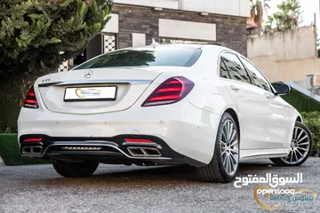  22 Mercedes S400 hybrid Amg kit 2016   السيارة وارد و بحالة الوكالة و قطعت مسافة 69,000 كيلو متر