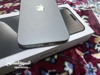  1 ايفون 15 برو ماكس شبه جديد