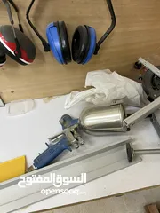  20 معدات ورشة نجاره شبه جديده - Semi-new carpentry equipment workshop