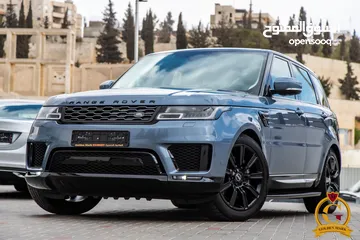  1 Range Rover Sport 2021 Hse Plug in hybrid  Black edition    السيارة وارد المانيا