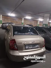  6 هيونداي اكسنت 2009 ماتور 1600 cc اصلي 4 جيد ممشى قليل بحاله الوكاله