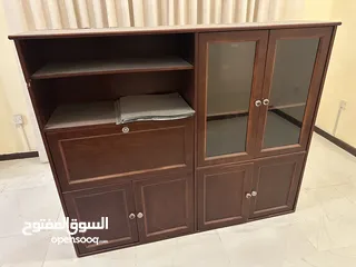  1 Wooden cabinet