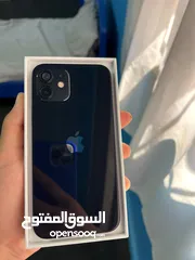  6 iPhone 12 black 64GB battery 86% ايفون 12 مش مفتوح بطاريه 86‎%‎