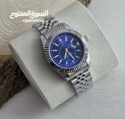  21 رولكس رجالي مرفق علبه وكيس رولكس وكفاله سنه