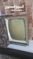  4 تلفزيون قديم شغال لمبات قراندق