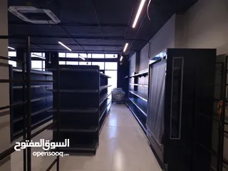  5 سوبر ماركت فخم جديد و مجهز بالكامل (ملحمة+ديلي+خضار و فواكه) مول
