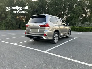  8 LEXUS LX 570 -GCC - 2017 - free Accident