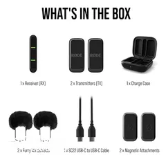  1 USB-C compatibility-RØDE Wireless Micro – Ultra-Compact Wireless Microphone Systemhigh-quality