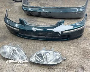  2 طمبونات أماي و خلفي هوندا سيفيك ياباني اصلي هوندا جوز اضوية امامي اصلي هوندا