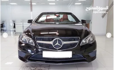  2 2014 Mercedes-Benz E 250 Coupe 2.0L  GCC Specifications  Black