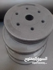 3 مجموعة أثقال 20 كيلوغرام للبيع