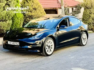  9 TESlA Model 3 2023 فحص كامل وجمرك جديد بسعر مميز كاش وأقساط