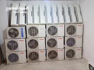  23 مكيفات واحد طن و2 طن وطن ونص أسعار مناسبه انفيرتر وعادي ومتنقل
