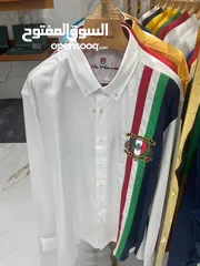  4 قميص بولو فاخر بتصميم رياضي عصري - Premium Polo Shirt with Modern Sporty Design