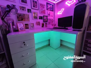  2 مكتب طاولة جيمنج زاويه قياس حسب الطلب. طاولة جيمنج زاويه قياس حسب الطلب توصيل مجاني